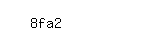 Captcha: 8fa2