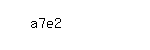 Captcha: a7e2